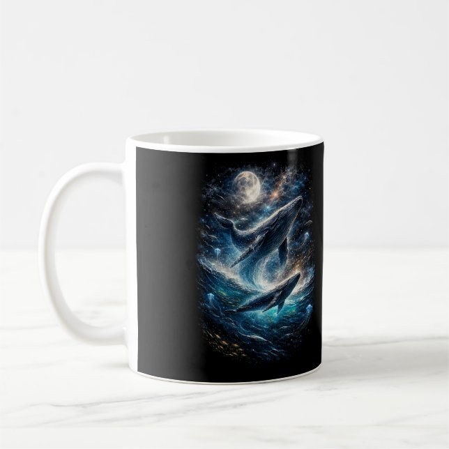 Song of the Cosmic Tide Coffee Mug (Left)