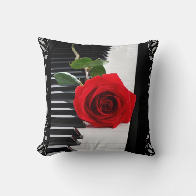 Song of the Heart Decorative Pillow (Front)