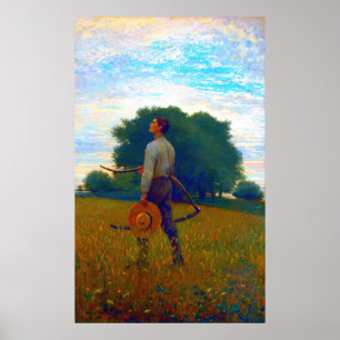 Song of the Lark Winslow Homer 1876  Poster