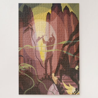 Song of the Towers by Aaron Douglas Jigsaw Puzzle