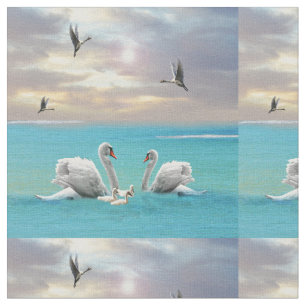 Song Of The White Swan, Fabric