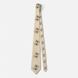 Song Sparrow from Audubon's Birds of America Tie