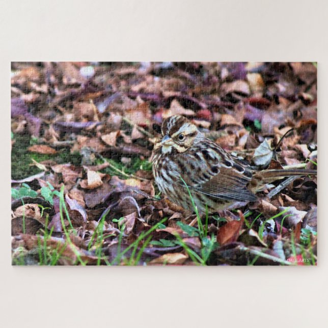 Song Sparrow Jigsaw Puzzle (Horizontal)
