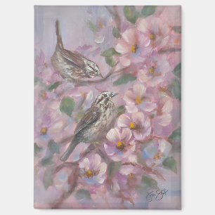 Song Sparrow Magnet