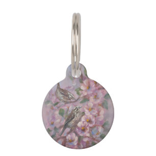 Song Sparrow Pet Tag