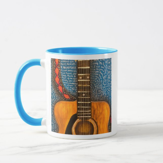 Song writer mug (Left)