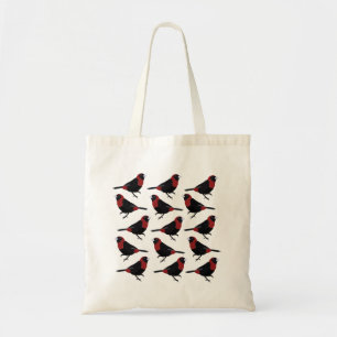 Songbird Crimson-Collared Tanager Songbird Tote Bag