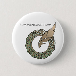 Songbird Feather pin - offset design