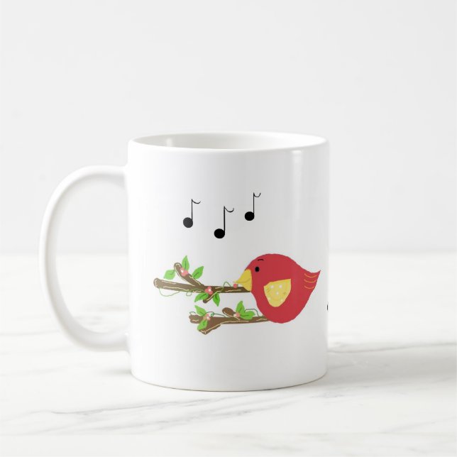 Songbirds Coffee Mug (Left)