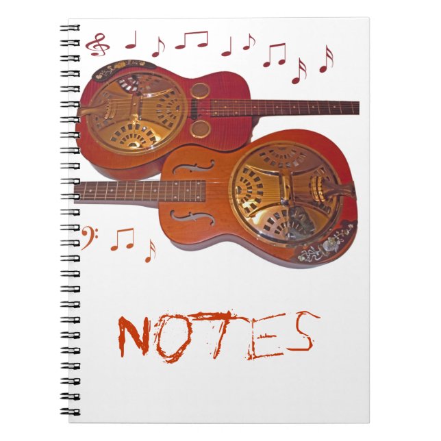 songbook notes spiral notebook (Front)