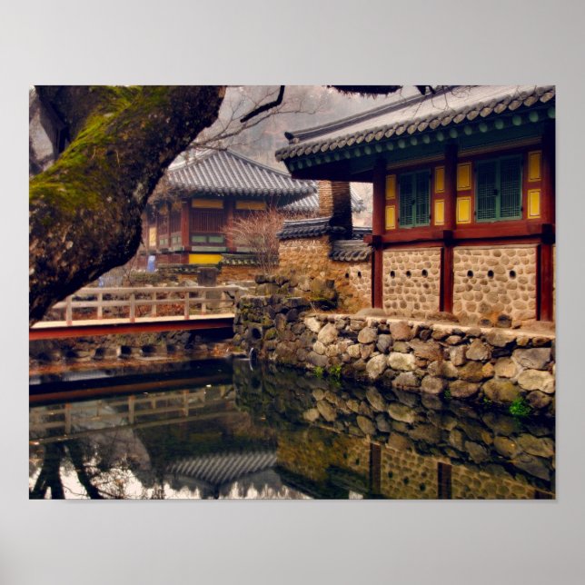 Songgwangsa Temple, South Korea, 11x14 Poster (Front)
