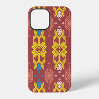 Songket Tenun Geometrik Seamless Pattern with Crea