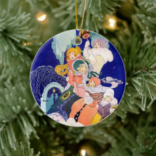 Songs for Christmas Ceramic Tree Decoration