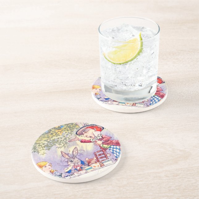 Songs From Alice: A Mad Tea Party Coaster (Side)