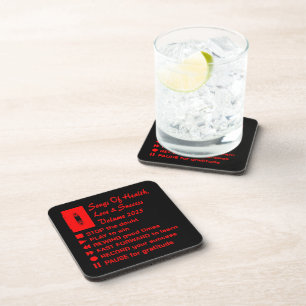 Songs Of Health, Love & Success 2025 Coaster