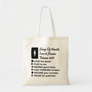 Songs Of Health, Love & Success 2025 Tote Bag