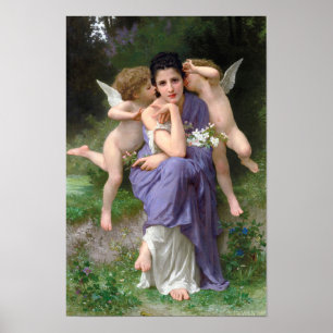 Songs of Spring by William Bouguereau Poster