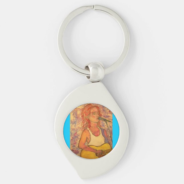 songstress art key ring (Front)
