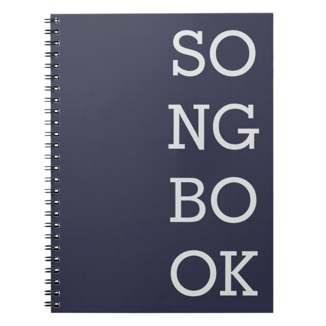 Songwriter's Notebook (Front)
