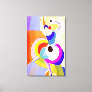 Sonia Delaunay - FLAMENCO DANCER Canvas Print