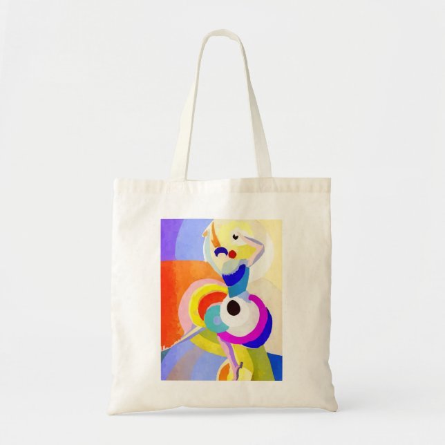Sonia Delaunay Flamenco Dancer Tote Bag (Front)