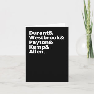 Sonic And Thunder's Finest  Card