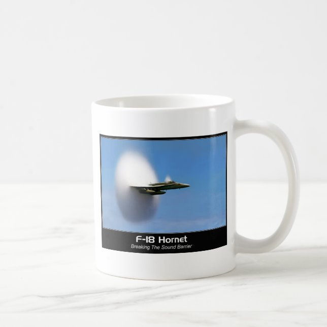 Sonic Boom F-18 Hornet Coffee Mug (Right)