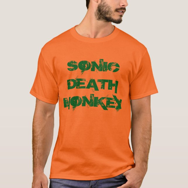 "Sonic Death Monkey" t-shirt (Front)