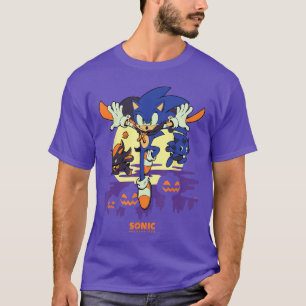 Sonic The Hedgehog Chao Tales Halloween Moonlight T-Shirt