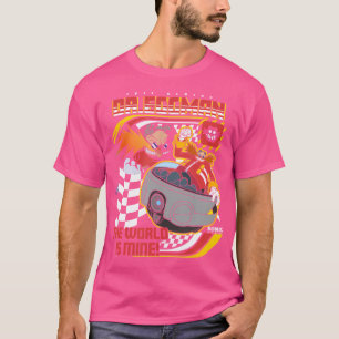 Sonic The Hedgehog Dr Eggman Speeder Race Retro Ch T-Shirt