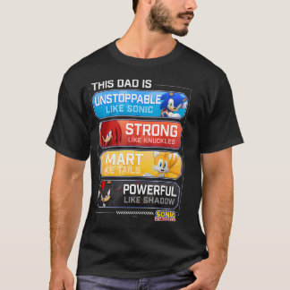 Sonic The Hedgehog Father's Day Unstoppable T-Shirt