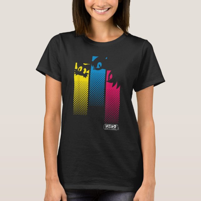 Sonic the Hedgehog - Vertical Screen T-Shirt (Front)