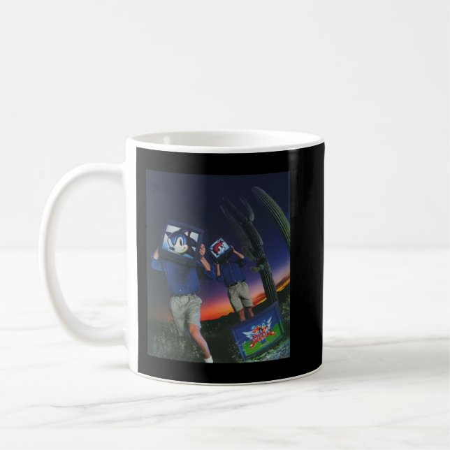 Sonic The Hegdehog T-ShirtSonic and Tails - Sega A Coffee Mug (Left)