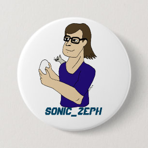 Sonic_Zeph 7.5 Cm Round Badge