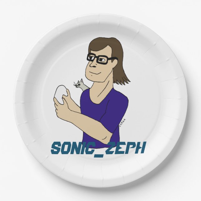 Sonic_Zeph   Paper Plate (Front)