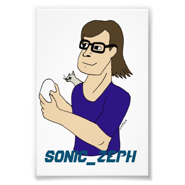 Sonic_Zeph Photo Print (Front)
