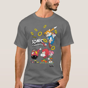 Soniche Hedgehog Sonic Friends VS Dr Eggman friend T-Shirt