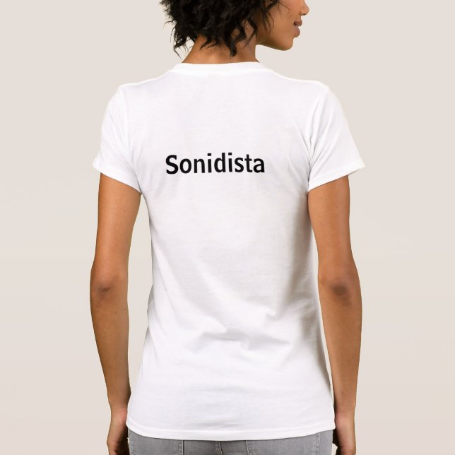 Sonidista t-shirt (Back)