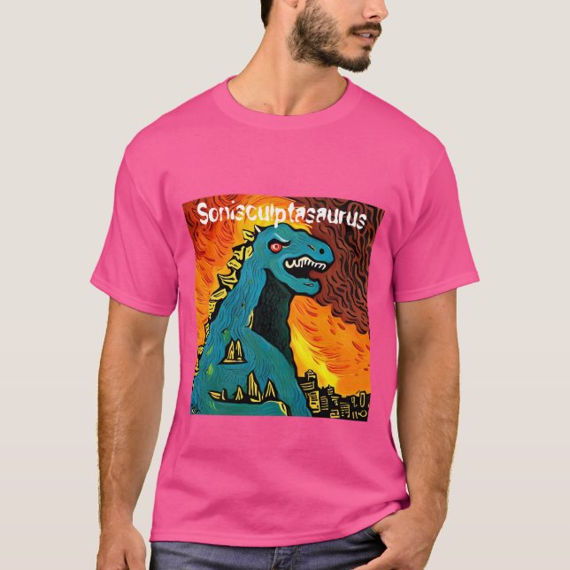 Sonisculptasaurus T-Shirt (Front)