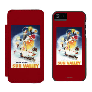 Sonja Henje Montage of Sun Valley Poster Incipio Watson™ iPhone 5 Wallet Case
