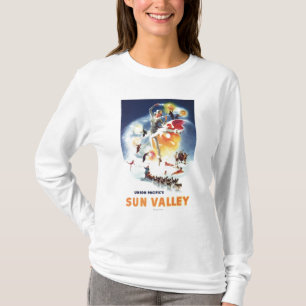 Sonja Henje Montage of Sun Valley Poster T-Shirt