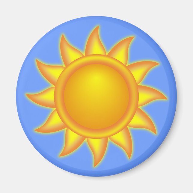 Sonne sun magnet (Front)