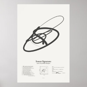 Sonnet Signatures: Sonnet 124 Poster