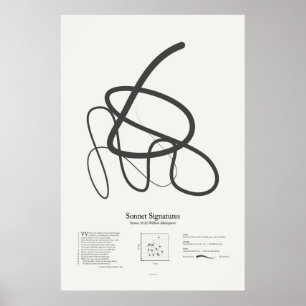 Sonnet Signatures: Sonnet 30 Poster