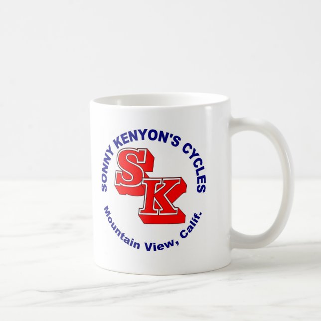Sonny Kenyon Cycles logo Coffee Mug (Right)
