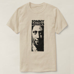 Sonny Rollins Illustrated Print  T-Shirt
