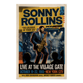 Sonny Rollins Poster