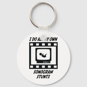 Sonogram Stunts Key Ring