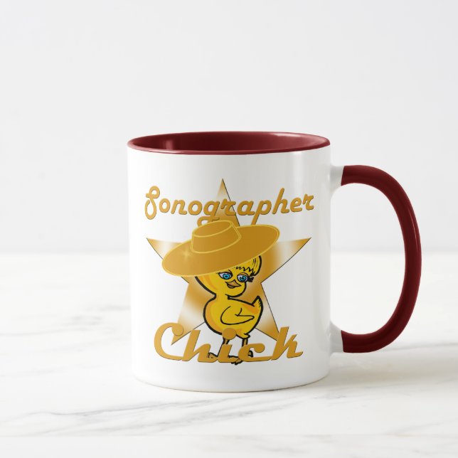 Sonographer Chick #10 Mug (Right)