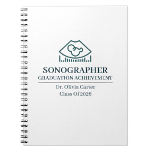 Sonographer Custom Name Since Year Notebook